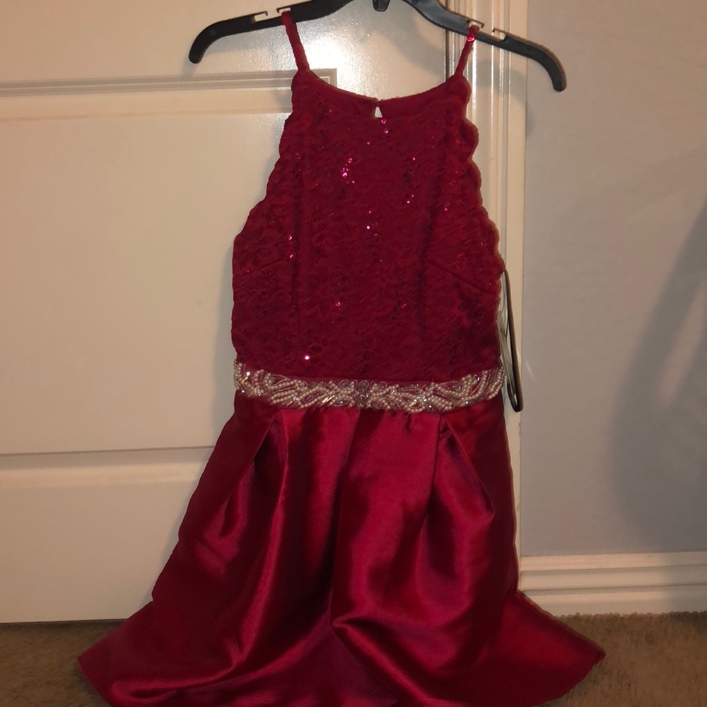 Red dress